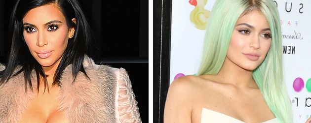 Kylie Jenner und Kim Kardashian Kylie Jenner und Kim Kardashian