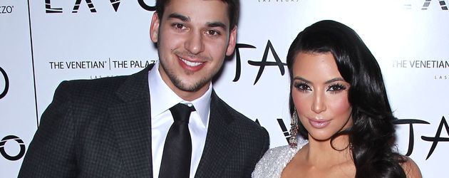 Kim Kardashian und Robert Kardashian Kim Kardashian und Robert Kardashian