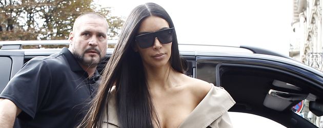 Kim Kardashian unterwegs in Paris Kim Kardashian unterwegs in Paris