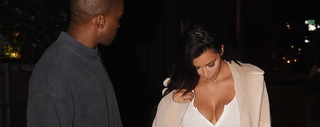Kim Kardashian und Kanye West in New York Kim Kardashian und Kanye West in New York