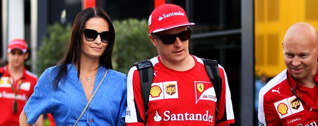 Kimi Räikkönen und Minttu Virtanen Kimi Räikkönen und Minttu Virtanen