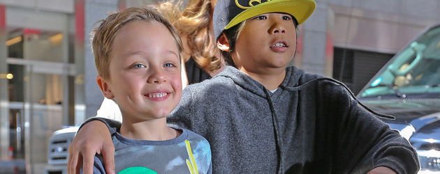 Knox Jolie-Pitt und Pax Thien Jolie-Pitt Knox Jolie-Pitt und Pax Thien Jolie-Pitt