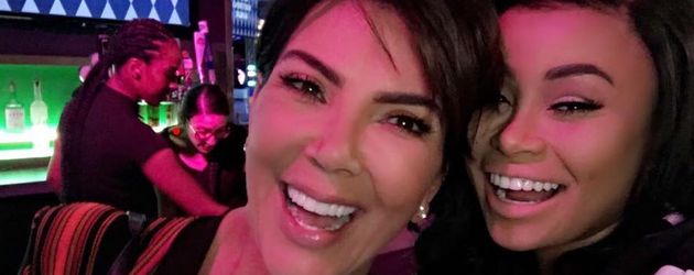 Kris Jenner mit Blac Chyna Kris Jenner mit Blac Chyna
