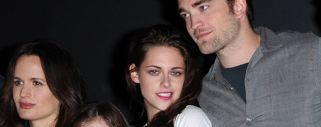 Kristen Stewart, Robert Pattinson und Mackenzie Foy Kristen Stewart, Robert Pattinson und Mackenzie Foy