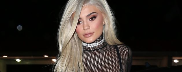 Kylie Jenner am 21. Geburtstag ihrer Schwester Kendall Kylie Jenner am 21. Geburtstag ihrer Schwester Kendall
