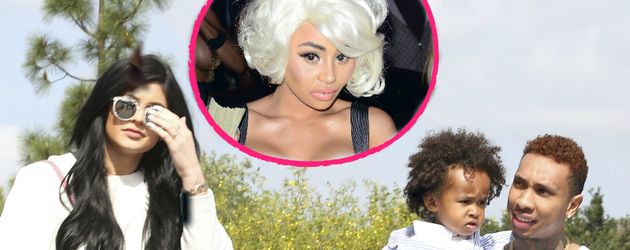 Blac Chyna, Tyga und Kylie Jenner Blac Chyna, Tyga und Kylie Jenner