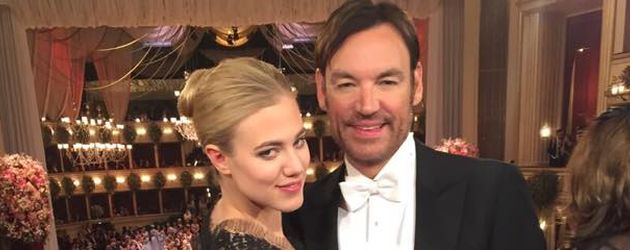 Larissa Marolt und Whitney Sudler-Smith beim Wiener Opernball Larissa Marolt und Whitney Sudler-Smith beim Wiener Opernball