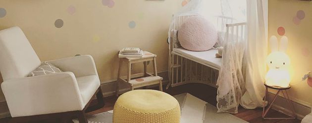 Laura Osswald zeigt das Kinderzimmer ihrer Tochter Laura Osswald zeigt das Kinderzimmer ihrer Tochter