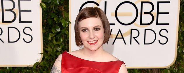 Lena Dunham bei den Golden Globes Lena Dunham bei den Golden Globes
