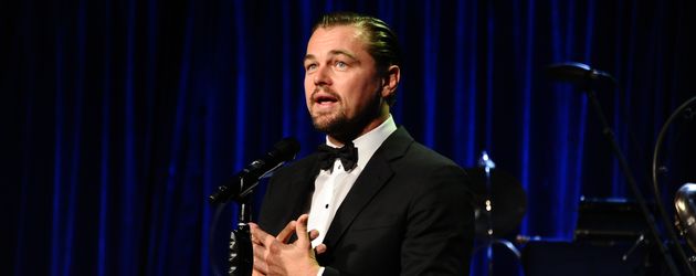 Leonardo DiCaprio auf einer Tribute-Gala in New York Leonardo DiCaprio auf einer Tribute-Gala in New York