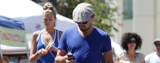 Leonardo DiCaprio und Toni Garrn Leonardo DiCaprio und Toni Garrn