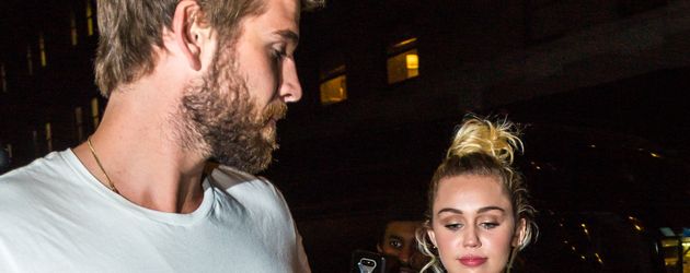 Liam Hemsworth und Miley Cyrus in New York Liam Hemsworth und Miley Cyrus in New York