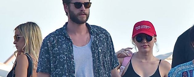 Liam Hemsworth und Miley Cyrus auf dem Weg zum Lunch in Los Angeles Liam Hemsworth und Miley Cyrus auf dem Weg zum Lunch in Los Angeles