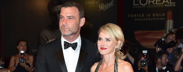 Liev Schreiber und Naomi Watts bei den Filmfestspielen in Venedig im September 2016 Liev Schreiber und Naomi Watts bei den Filmfestspielen in Venedig im September 2016