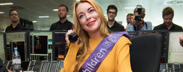 Lindsay Lohan beim BGC Partners Charity Day Lindsay Lohan beim BGC Partners Charity Day