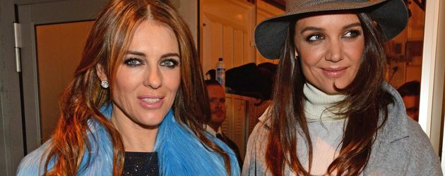 Katie Holmes und Liz Hurley Katie Holmes und Liz Hurley