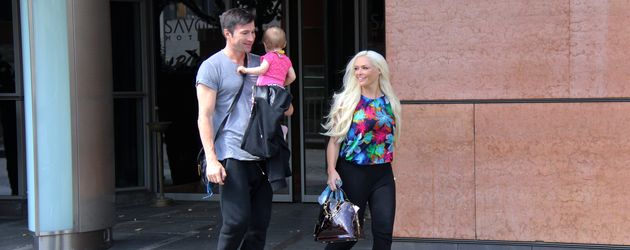 Lucas Cordalis und Daniela Katzenberger vor dem Savoy Hotel in Köln Lucas Cordalis und Daniela Katzenberger vor dem Savoy Hotel in Köln