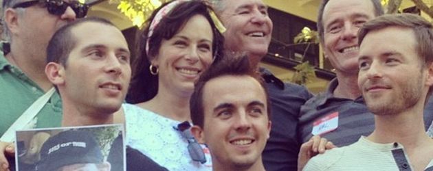 Der Cast von "Malcolm mittendrin" bei einem Wiedersehen Der Cast von "Malcolm mittendrin" bei einem Wiedersehen