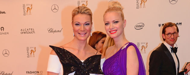 Franziska Knuppe und Maria Höfl-Riesch Franziska Knuppe und Maria Höfl-Riesch