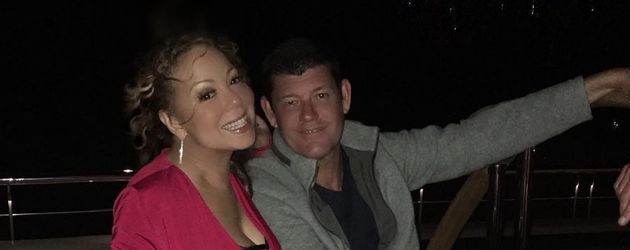 Mariah Carey mit ihrem Verlobten James Packer Mariah Carey mit ihrem Verlobten James Packer