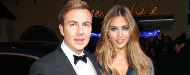 Fußballer Mario Götze und Model Ann-Kathrin Brömmel Fußballer Mario Götze und Model Ann-Kathrin Brömmel
