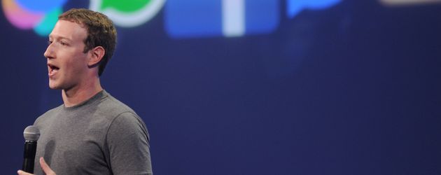 Mark Zuckerberg während eines Events Mark Zuckerberg während eines Events