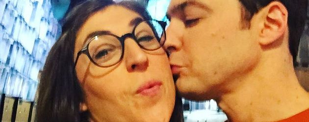 Mayim Bialik und Jim Parsons Mayim Bialik und Jim Parsons