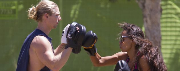 Mel B. mit ihrem Personal-Trainer in Sydney Mel B. mit ihrem Personal-Trainer in Sydney
