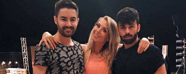 Menderes und Aneta Sablik beim Training von "Dance Dance Dance" Menderes und Aneta Sablik beim Training von "Dance Dance Dance"