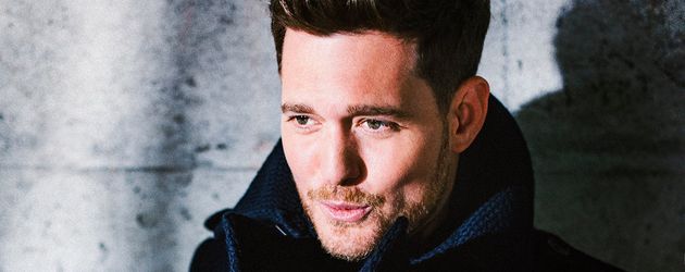 Michael Bublé mit Mantel Michael Bublé mit Mantel