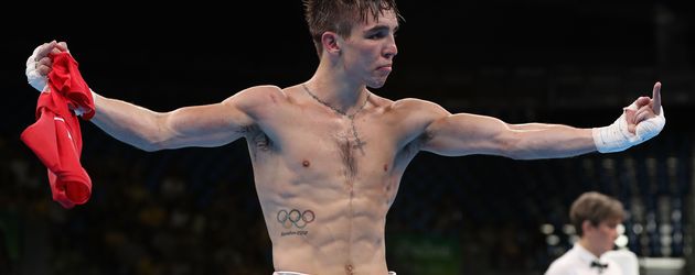 Michael Conlan nach dem Olympia-Viertelfinale Michael Conlan nach dem Olympia-Viertelfinale