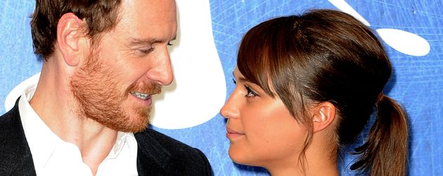 Michael Fassbender und Alicia Vikander beim Filmfest in Venedig Michael Fassbender und Alicia Vikander beim Filmfest in Venedig