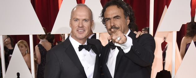Alejandro Inarritu und Michael Keaton Alejandro Inarritu und Michael Keaton