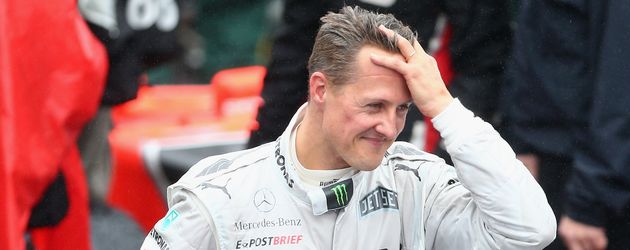 Michael Schumacher bei einem Formel-1-Rennen Michael Schumacher bei einem Formel-1-Rennen