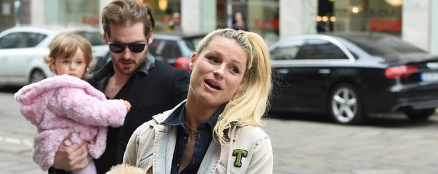 Michelle Hunziker, Tomaso Trussardi und Sole Trussardi Michelle Hunziker, Tomaso Trussardi und Sole Trussardi