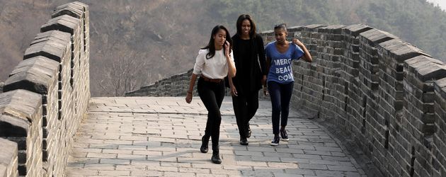 Michelle Obama und Malia Obama Michelle Obama und Malia Obama