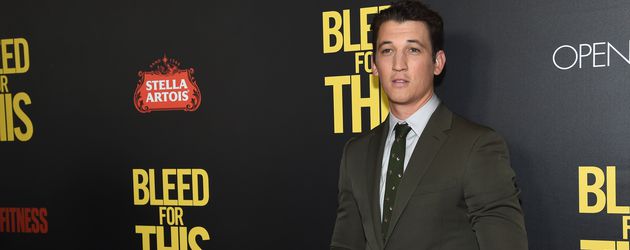 Miles Teller bei der "Bleed fopr This"-Premiere in New York Miles Teller bei der "Bleed fopr This"-Premiere in New York