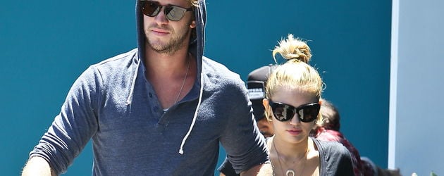 Miley Cyrus und Liam Hemsworth Miley Cyrus und Liam Hemsworth