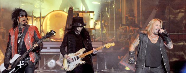 Mötley Crüe bei einem Auftritt in Mailand Mötley Crüe bei einem Auftritt in Mailand