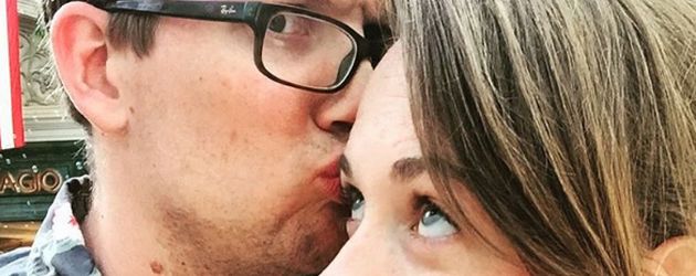 Netz-Star Hank Green mit seiner Frau Netz-Star Hank Green mit seiner Frau