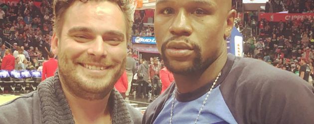 Nick Galecki und Floyd Mayweather Nick Galecki und Floyd Mayweather