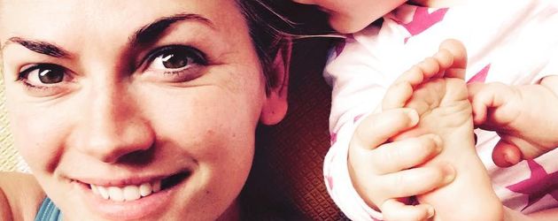 Nina Bott und Tochter Luna Nina Bott und Tochter Luna