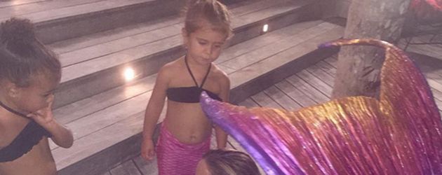 North West und Penelope Disick North West und Penelope Disick