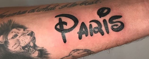 Tattoo von Chris Zylka Tattoo von Chris Zylka