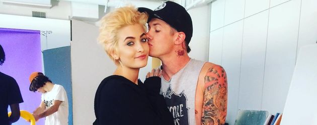 Paris Jackson und Michael Snoddy bei einem Fotoshooting in New York Paris Jackson und Michael Snoddy bei einem Fotoshooting in New York