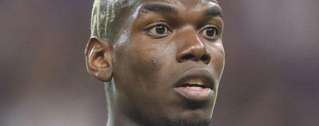 Paul Pogba beim Match Frankreich gegen Rumänien Paul Pogba beim Match Frankreich gegen Rumänien