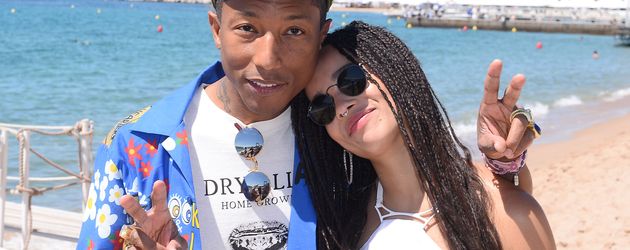 Zoe Kravitz und Pharrell Williams Zoe Kravitz und Pharrell Williams