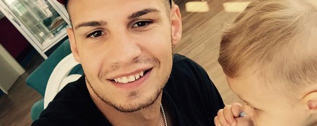 Pietro Lombardi mit Söhnchen Alessio Pietro Lombardi mit Söhnchen Alessio