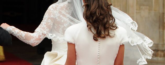 Pippa Middleton bei Kates Hochzeit 2011 Pippa Middleton bei Kates Hochzeit 2011