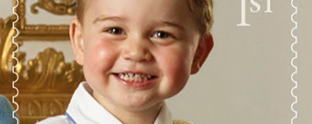 Prinz George als Briefmarke Prinz George als Briefmarke